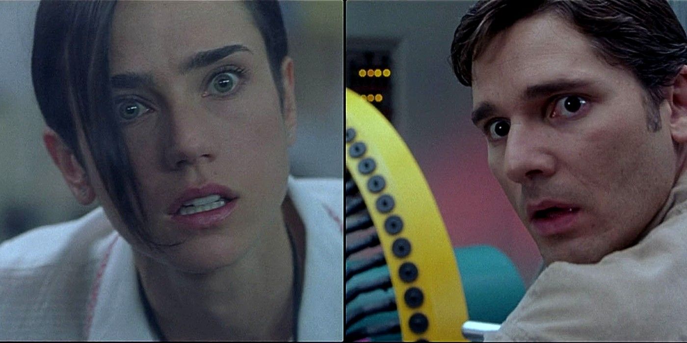 Split screen from Ang Lee&rsquo;s Hulk during Bruce Banner&rsquo;s transformation
