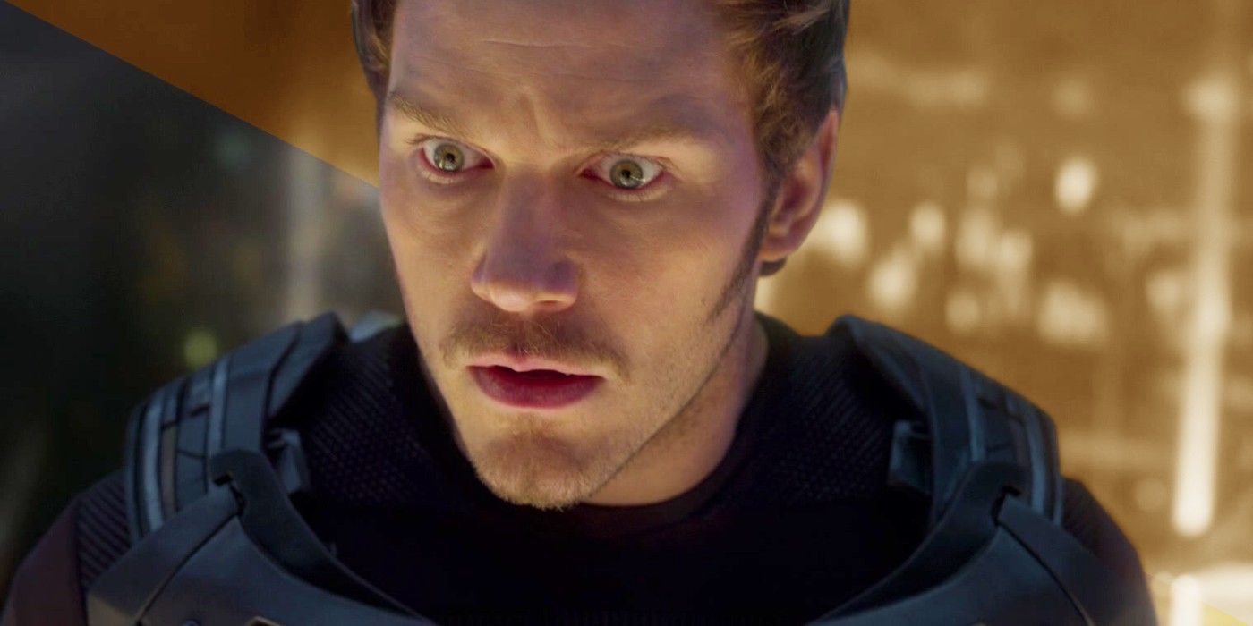 Star-Lord looks concerned in Guardians of the Galaxy Vol. 2