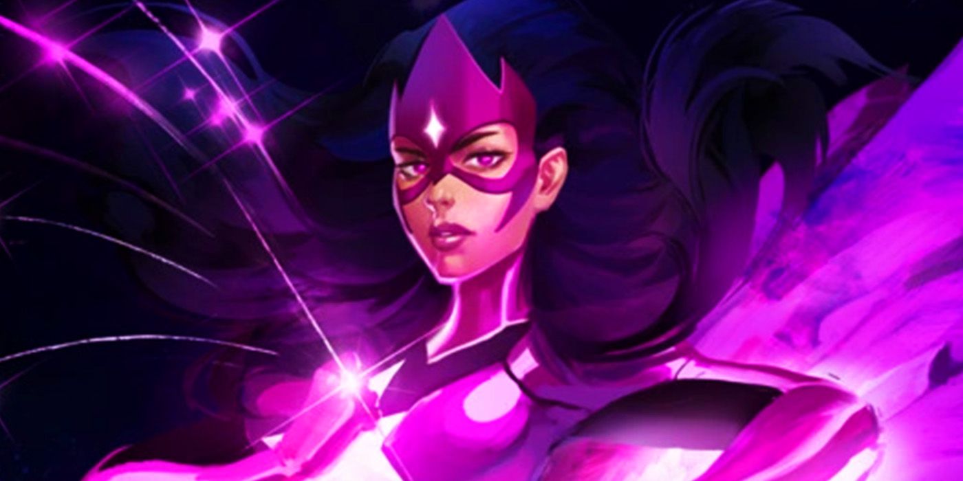 Star Sapphire uses her powers in DC Comics