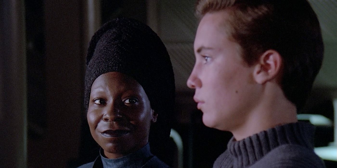 Star Trek TNG The Child Guinan Wesley Crusher