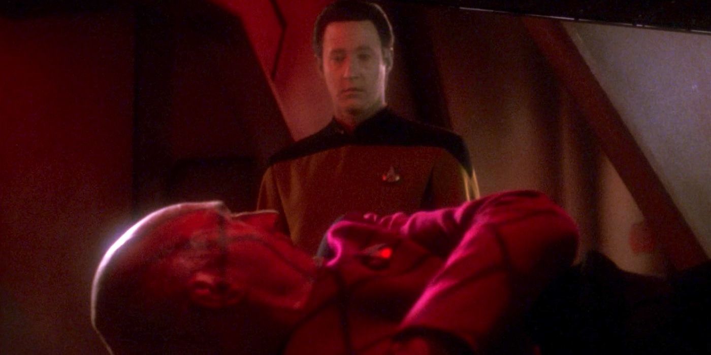 Star Trek TNG Unification 1 Captain Picard Data