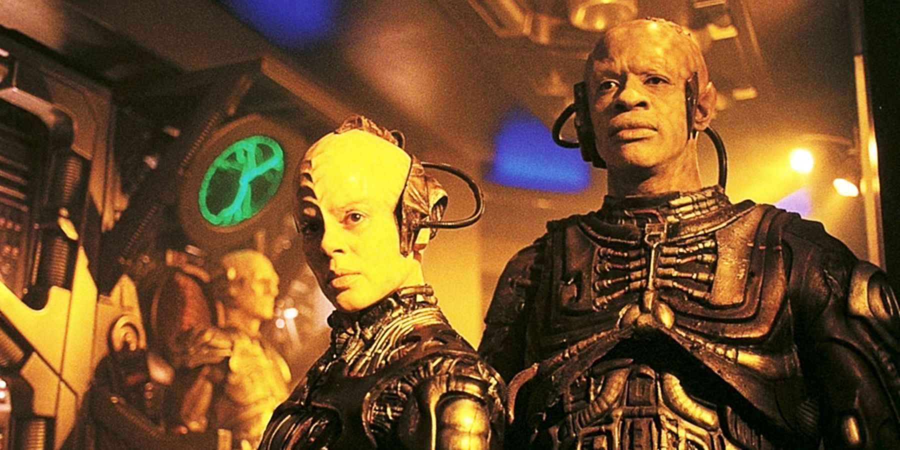 An assimilated Torres and Tuvok in Voyager