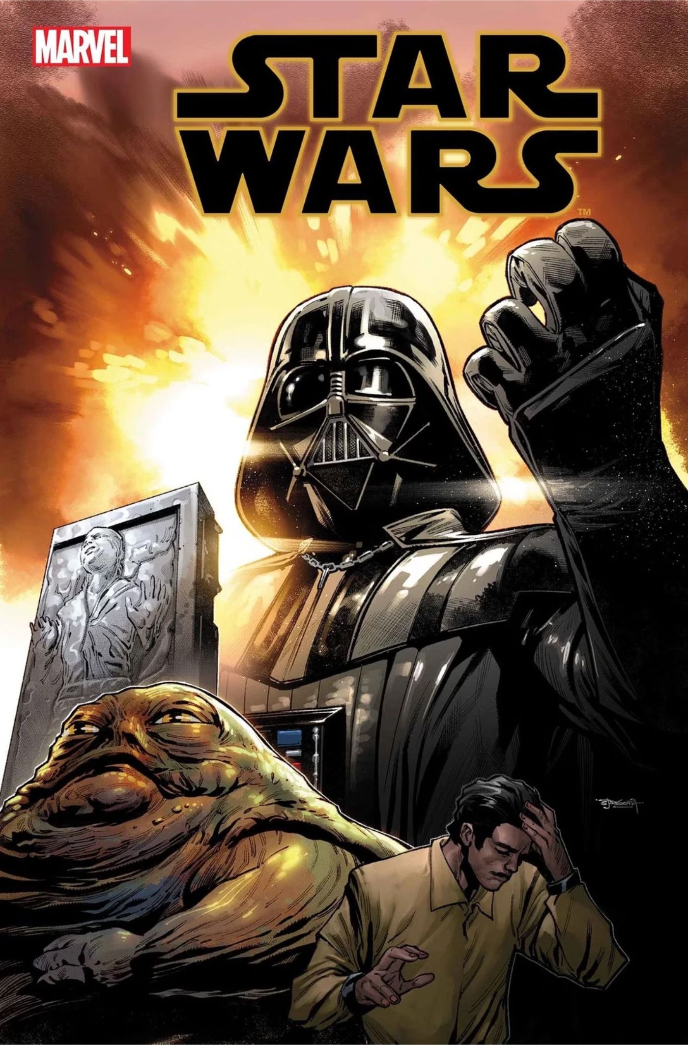 Arte da capa de Star Wars # 44