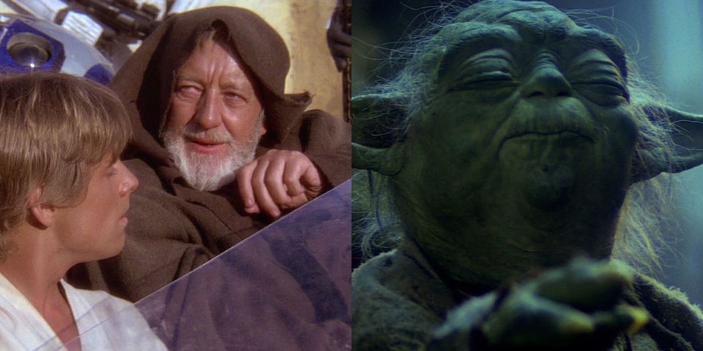 Obi-Wan and Yoda from Star Wars original trilogy.
