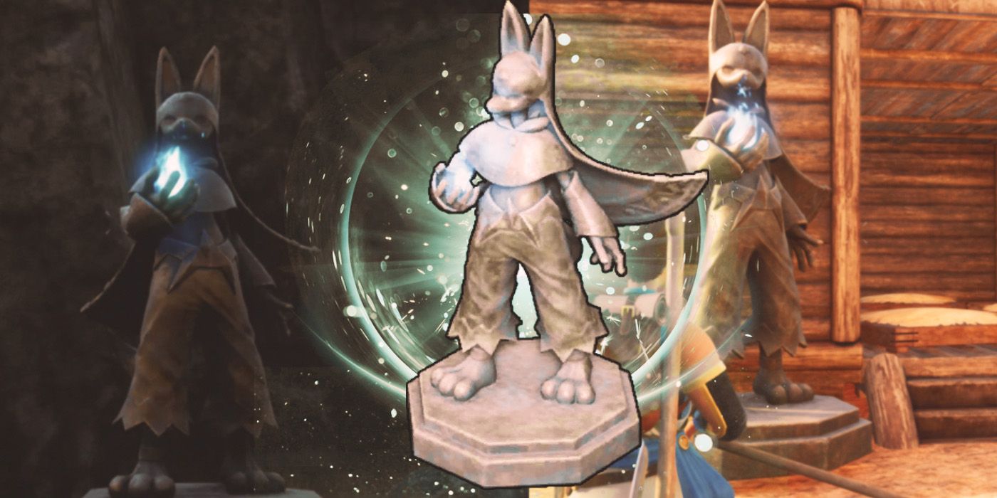 Statue of power from Palworld used to boost Pal stats at a base