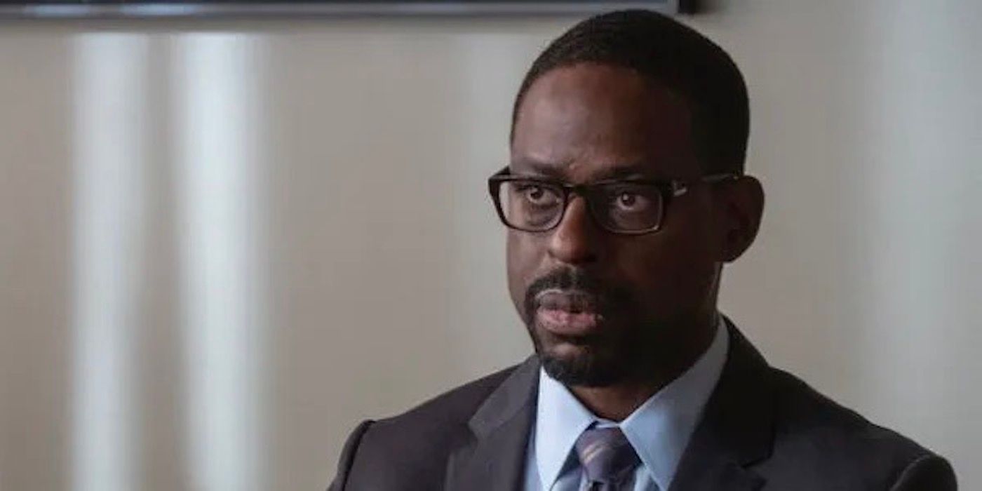 Sterling K. Brown as Randall Pearson in This Is Us.