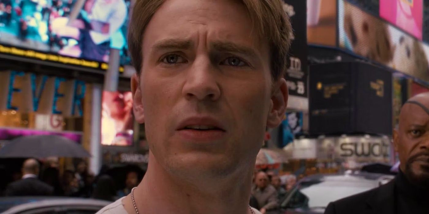 Steve Rogers (Chris Evans) awake in the present day in Captain America The First Avenger