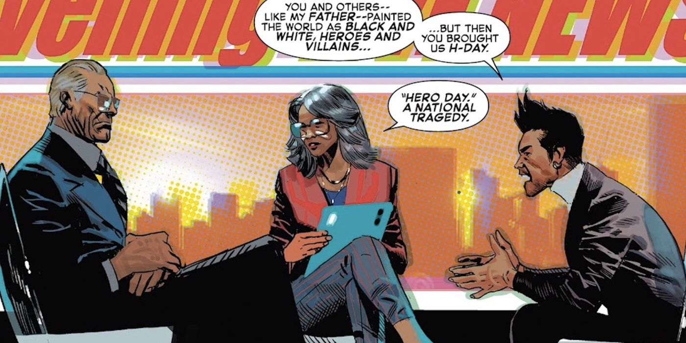 Steve Rogers Debates James Stark