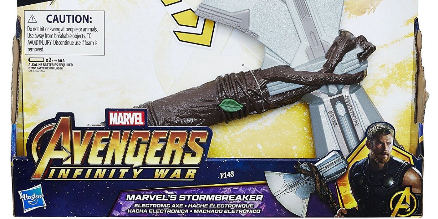 Stormbreaker toy from Avengers: Infinity War