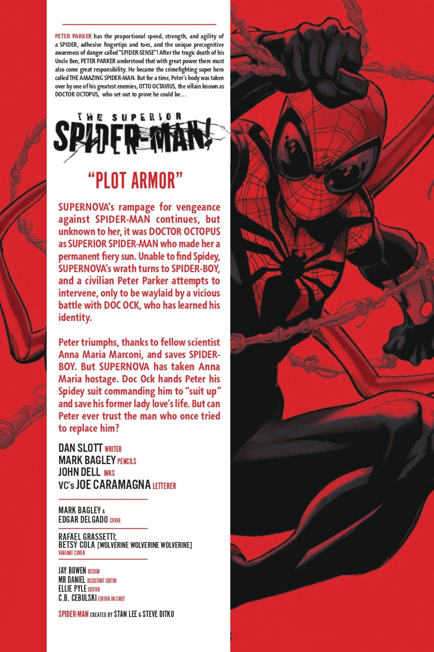 Superior Spider-Man #3 Pré-visualização página 2.