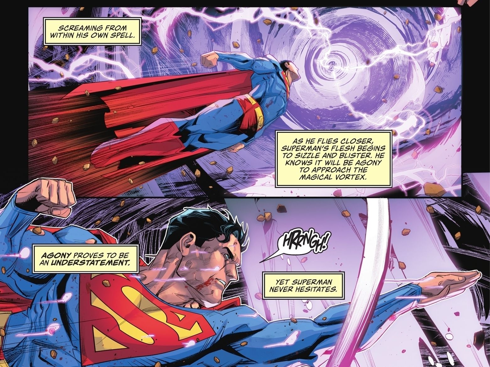 Superman enfrenta Magic Vortex DC