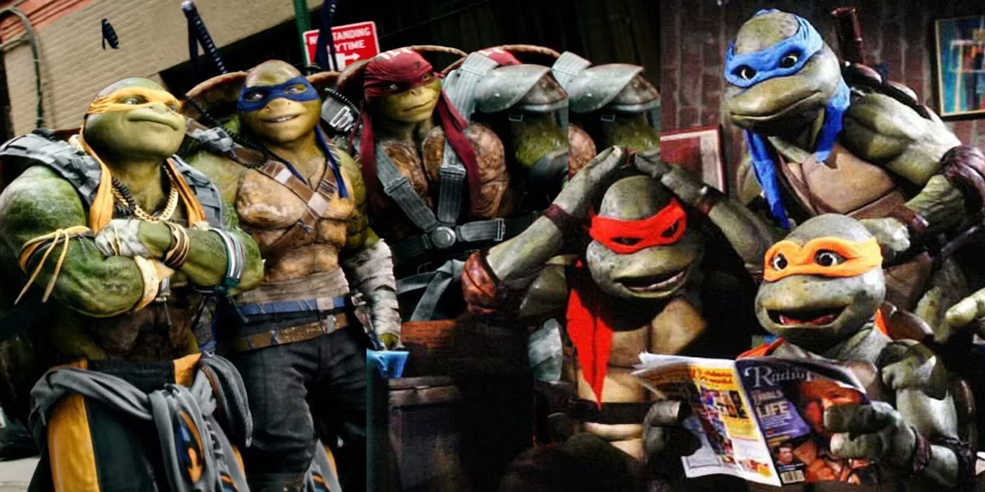 Teenage Mutant Ninja Turtles montage.