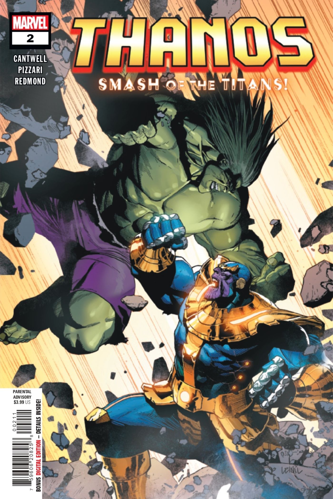 Thanos #2 Preview page 1.