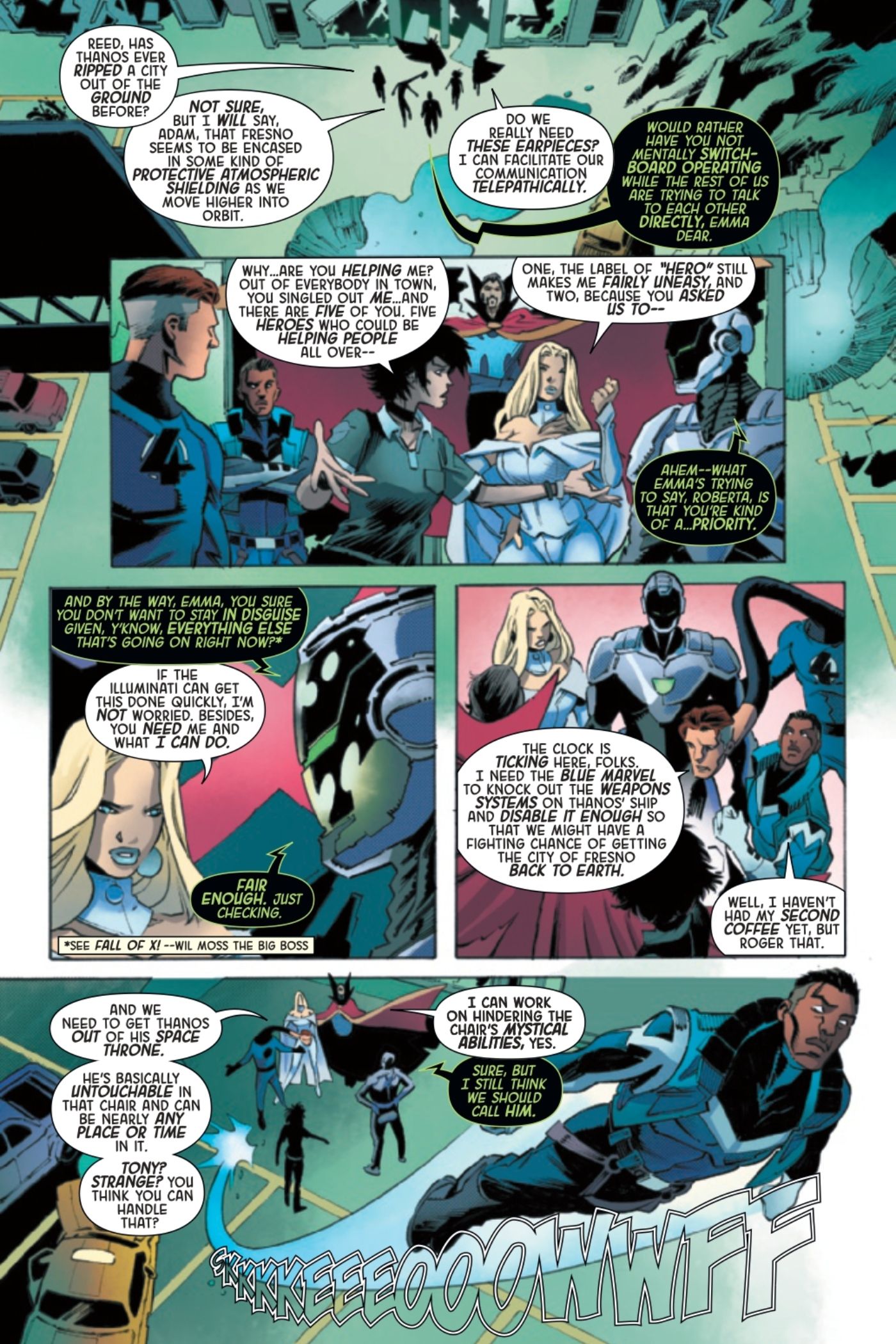 Thanos #2 Preview page 4.