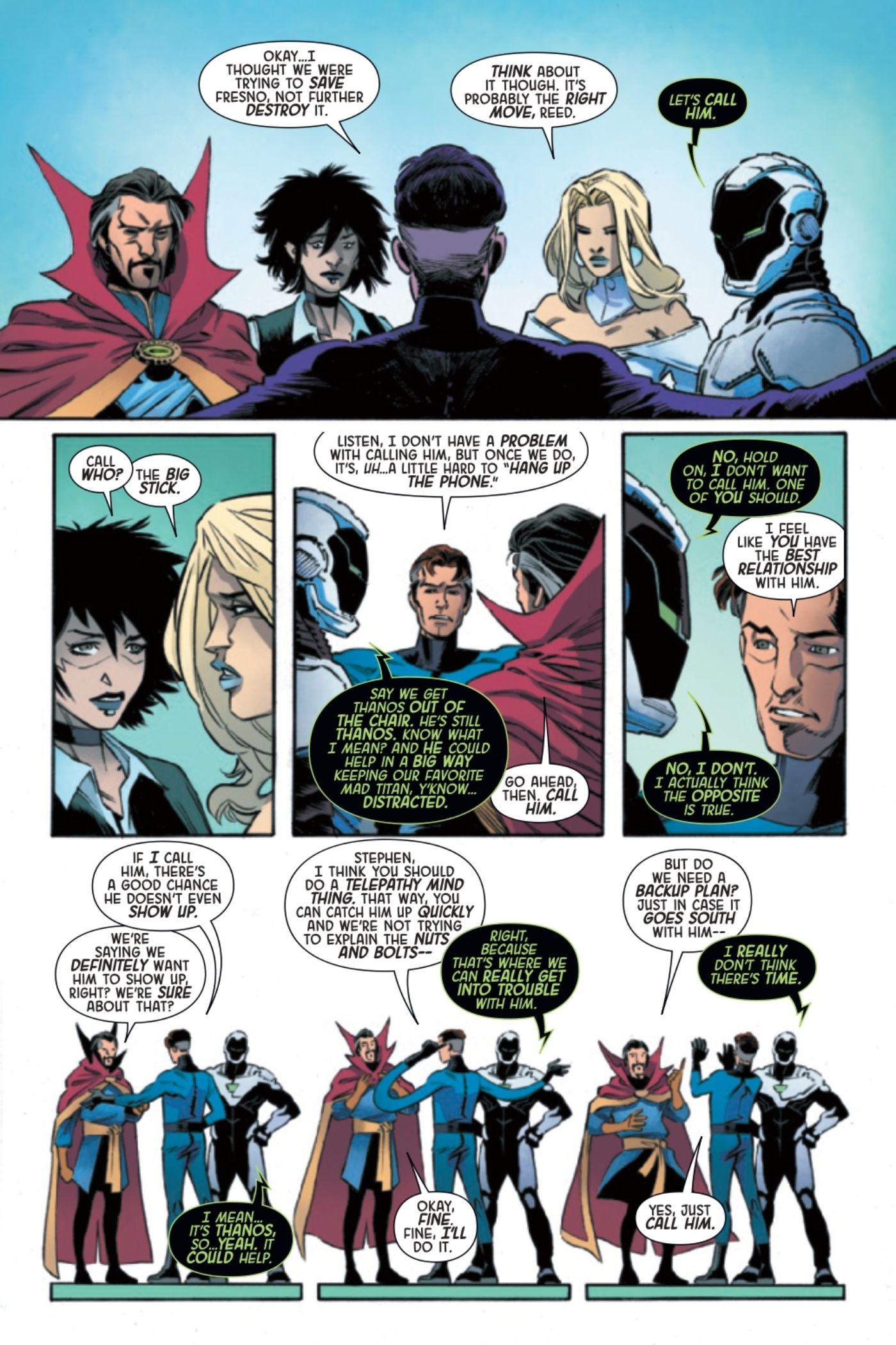 Thanos #2 Preview page 5.