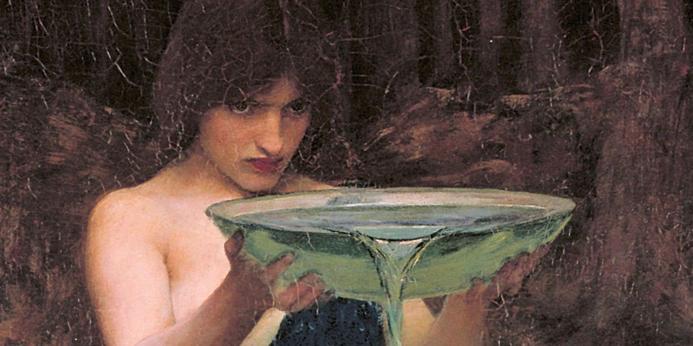 A pintura Circe Invidiosa de 1892, de John Waterhouse