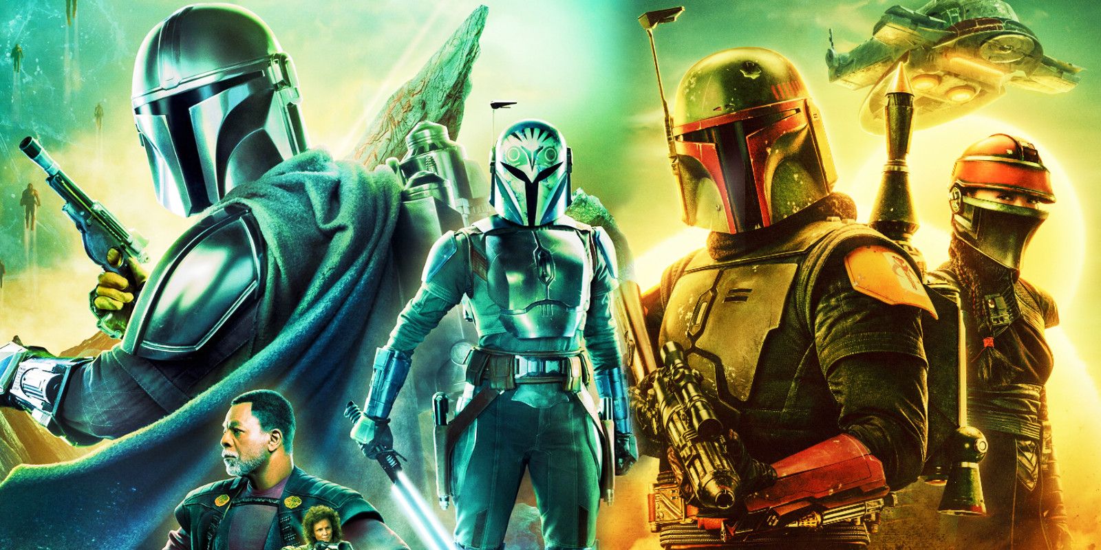 The Book of Boba Fett and The Mandalorian 