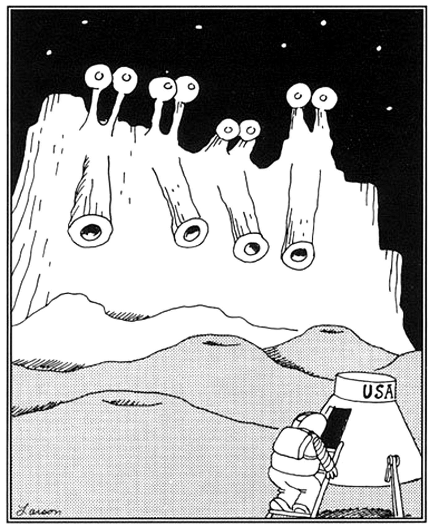 10 Hilarious Far Side Comics Where Astronauts Make A Disturbing Discovery