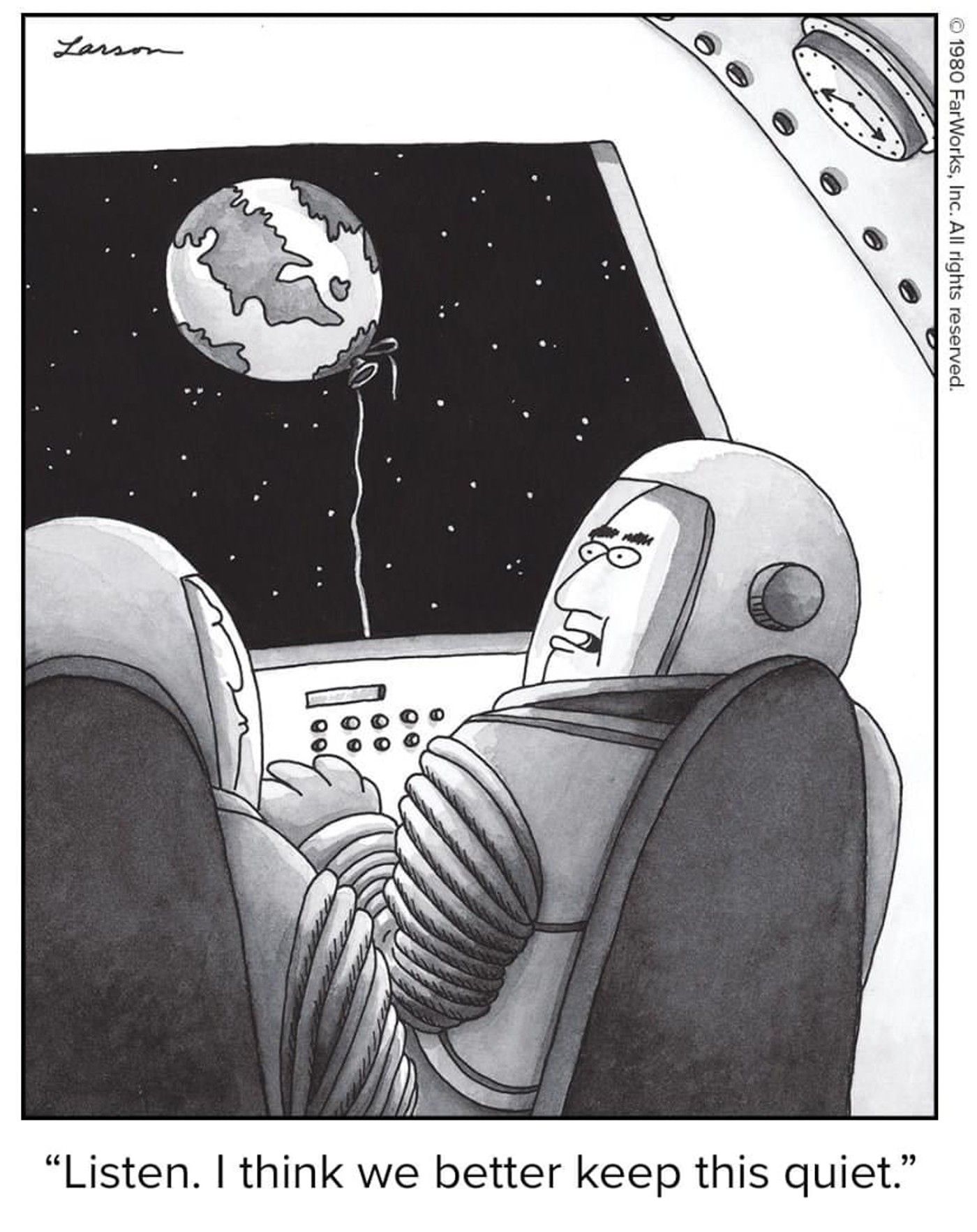 10 Hilarious Far Side Comics Where Astronauts Make a Disturbing Discovery