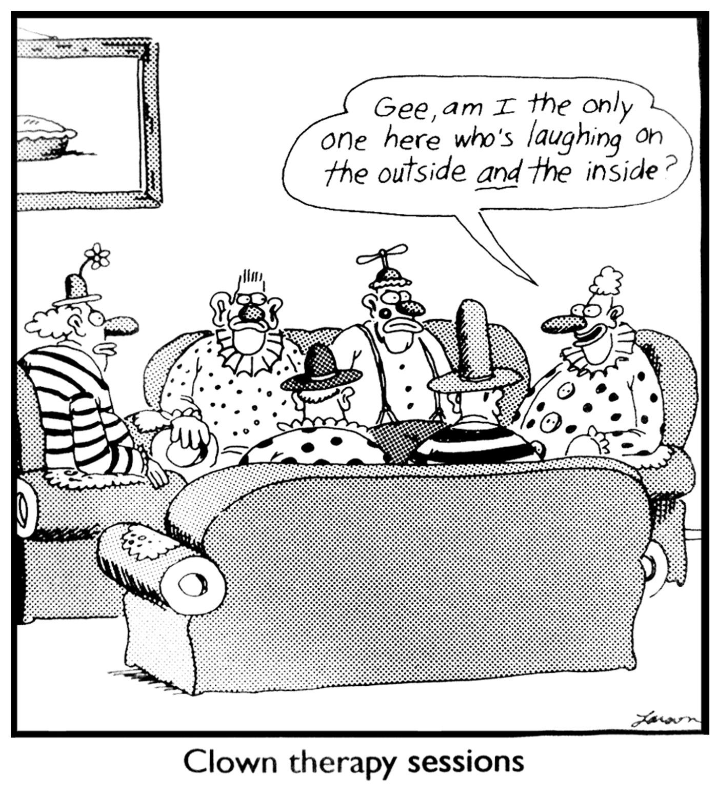 12 Funniest Far Side Comics That Prove It’s Obsessed with Clowns