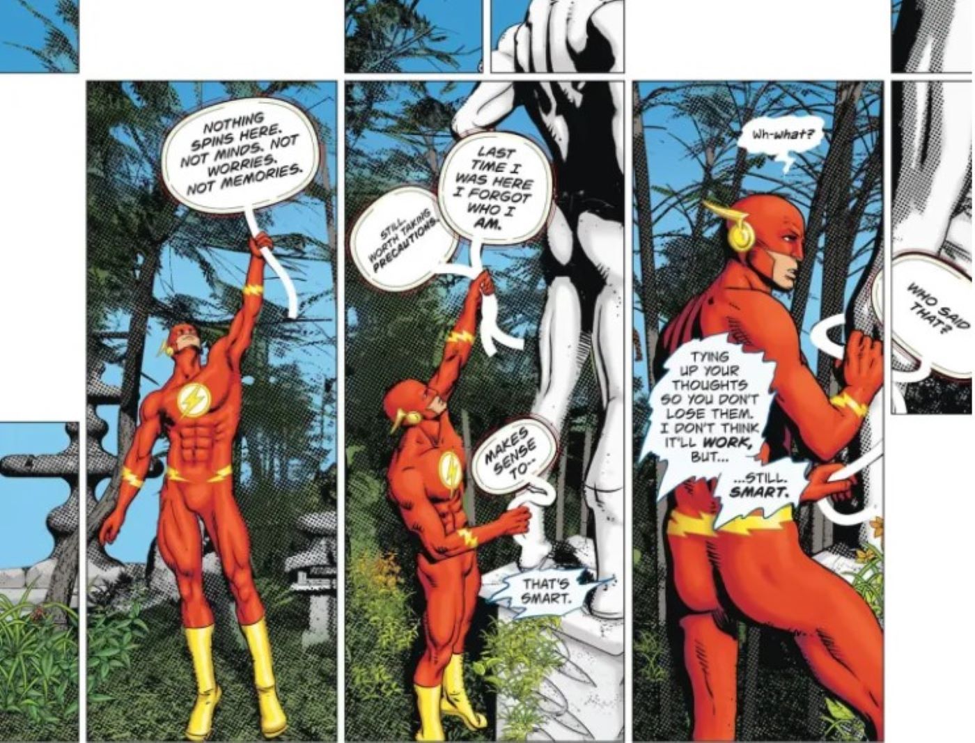 The Flash #4 featuring Wally in the Gallery