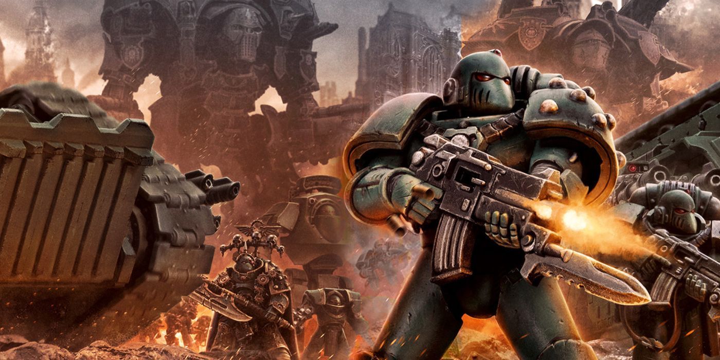 The Horus Heresey era depicted in Warhammer.