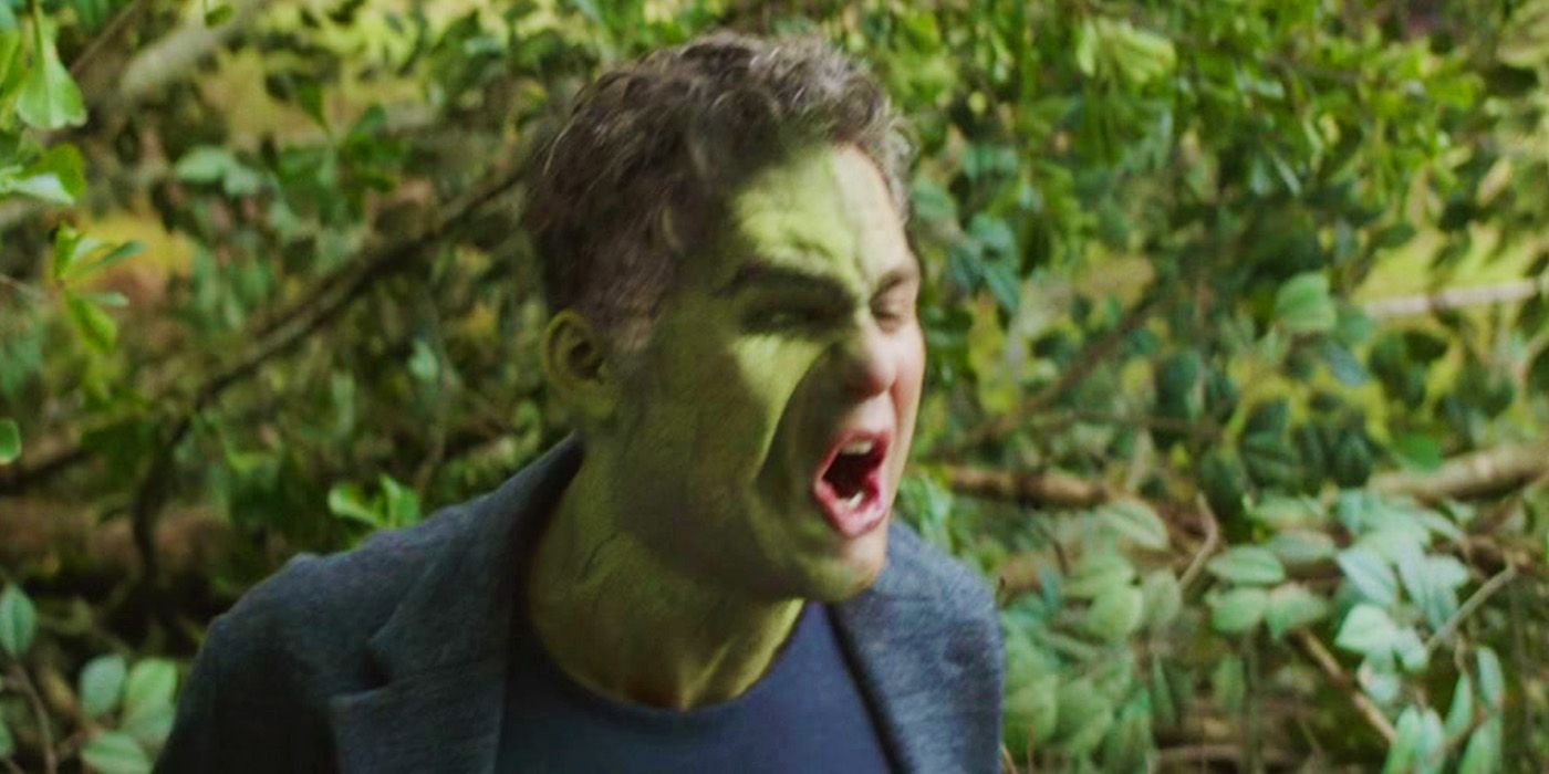 The Hulk refusing to come out in Avengers Infinity War