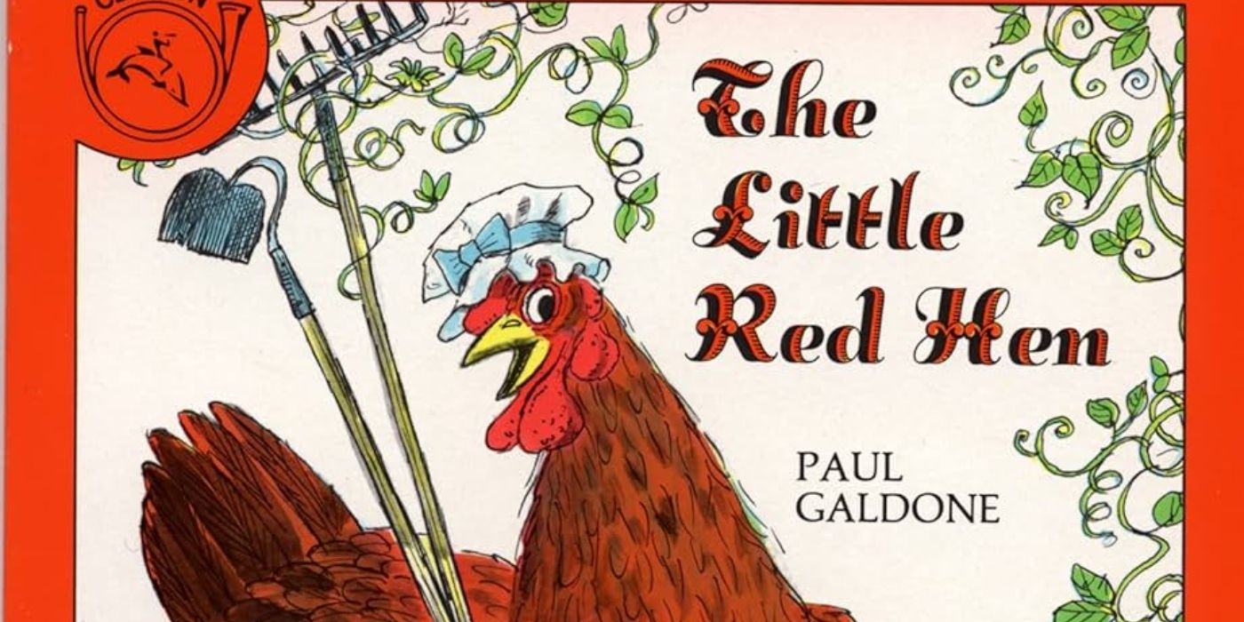 The book cover of The Little Red Hen