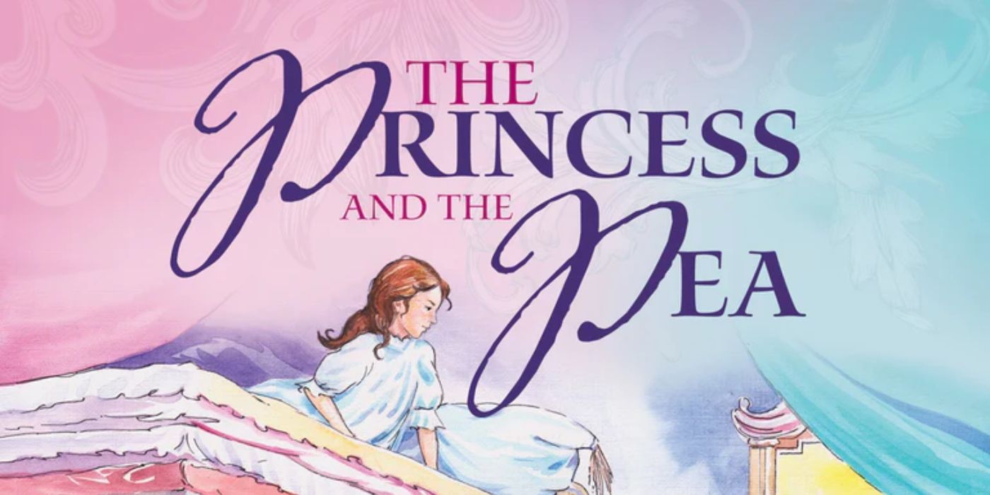 The book cover of The Princess and the Pea