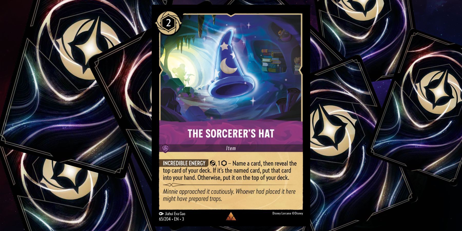 The Sorcerer's Hat for Into The Inklands Disney Lorcana
