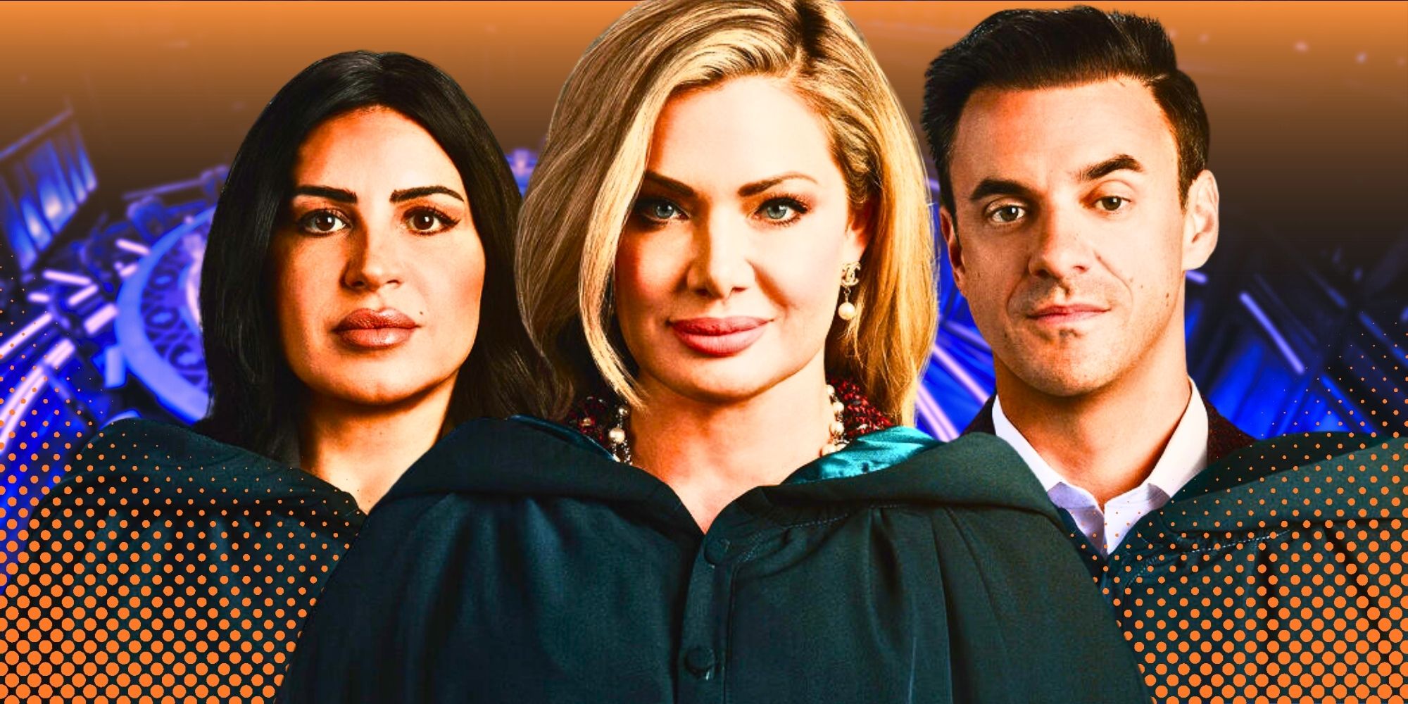 The Traitors US’s Dan Gheesling, Janelle Pierzina, & Mercedes MJ Javid