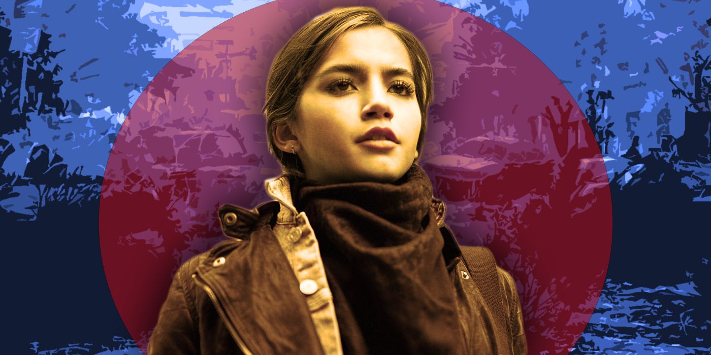 Collage Isabela Merced As Rachel Cooper In Sweet Girl And The Last Of Us Background