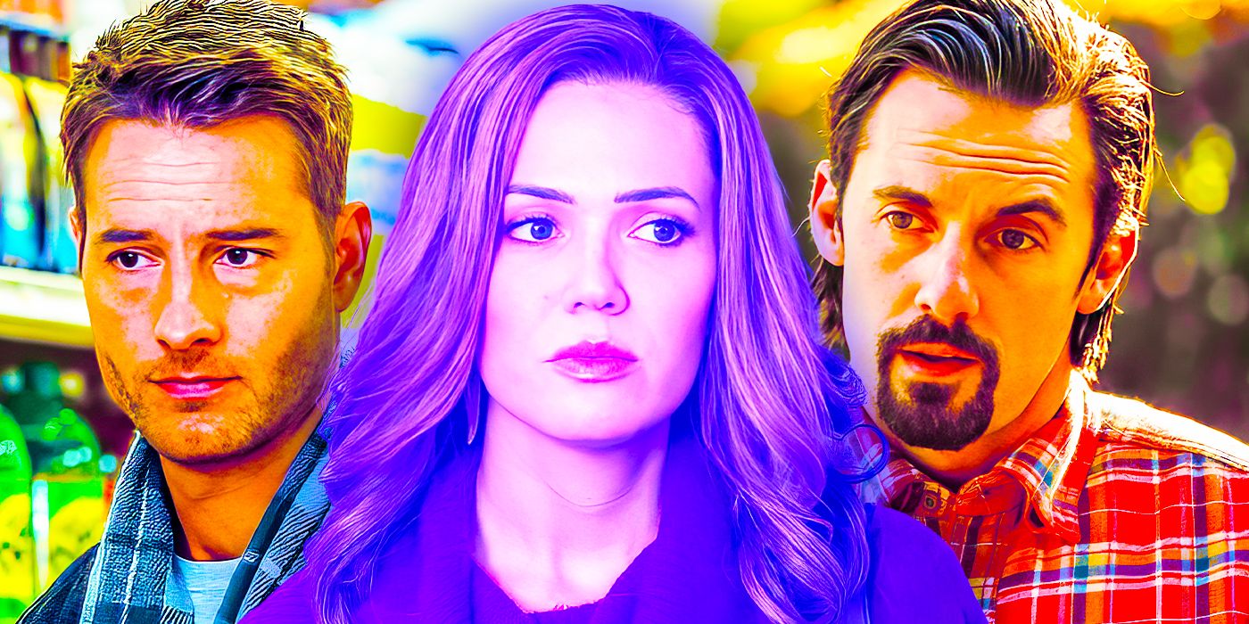 Custom image of Justin Hartley, Mandy Moore, and Milo Ventimiglia in This Is Us