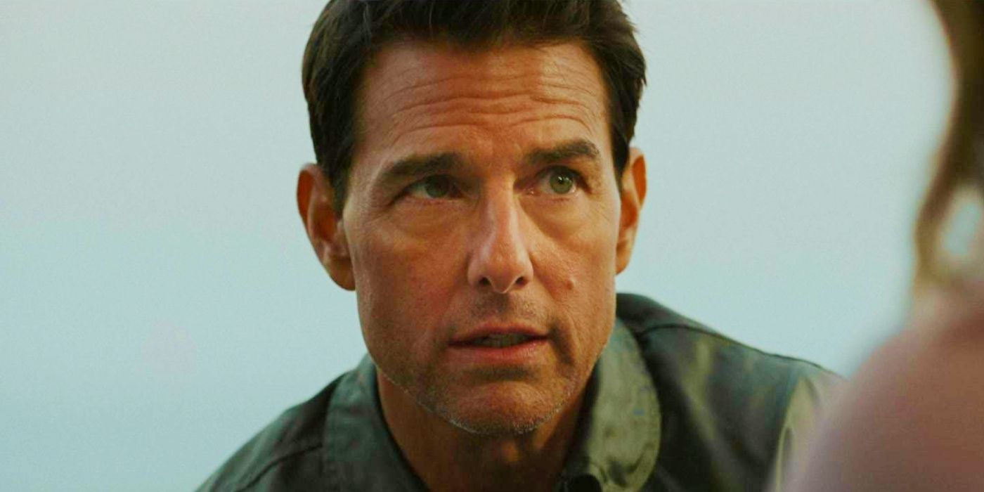 Tom Cruise Looking Serious as Pete 