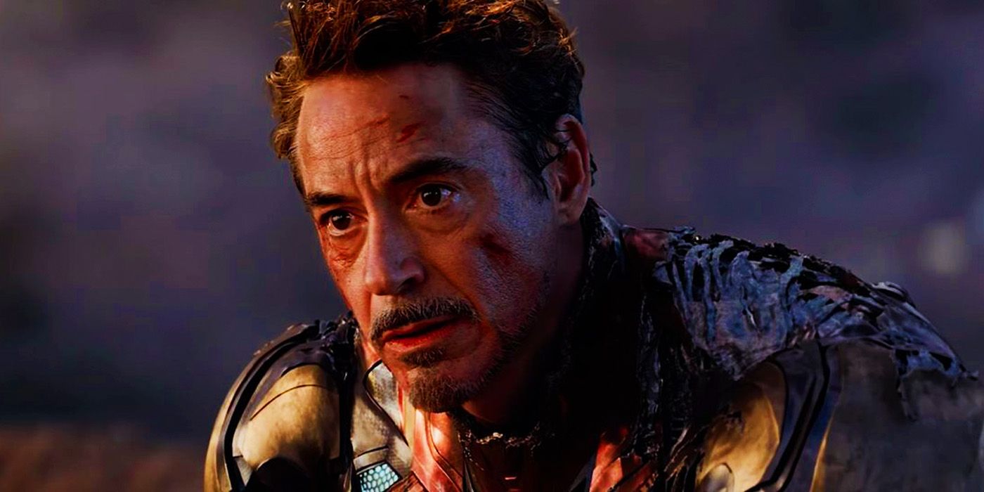 Tony Stark during the Battle of Earth in Avengers Endgame
