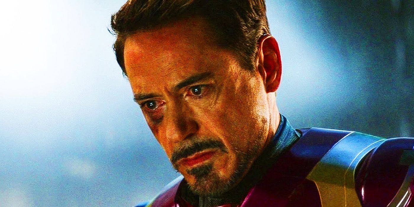 Tony Stark's Iron Man looking disappointed in the MCU