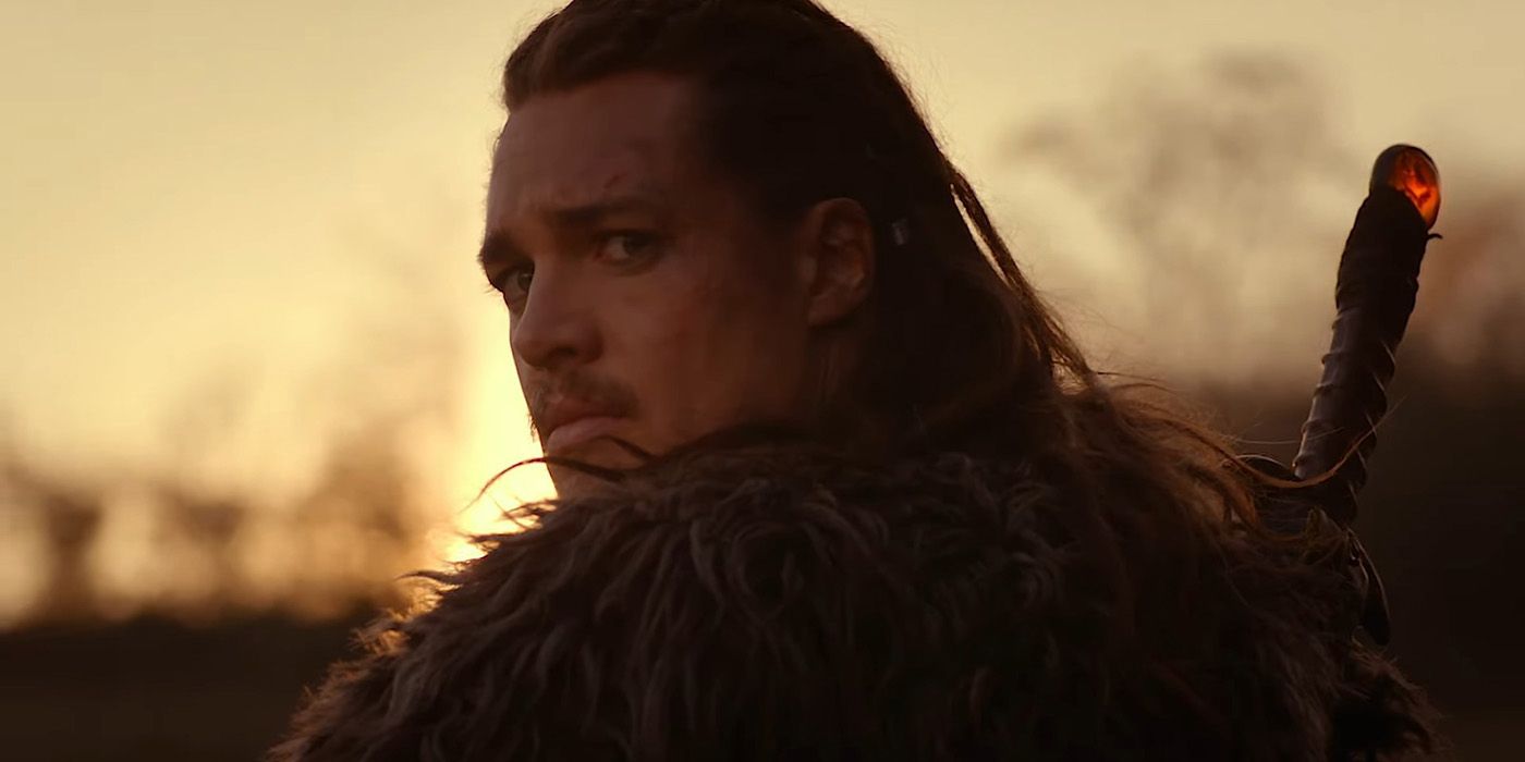 Uhtred on a horse in The Last Kingdom