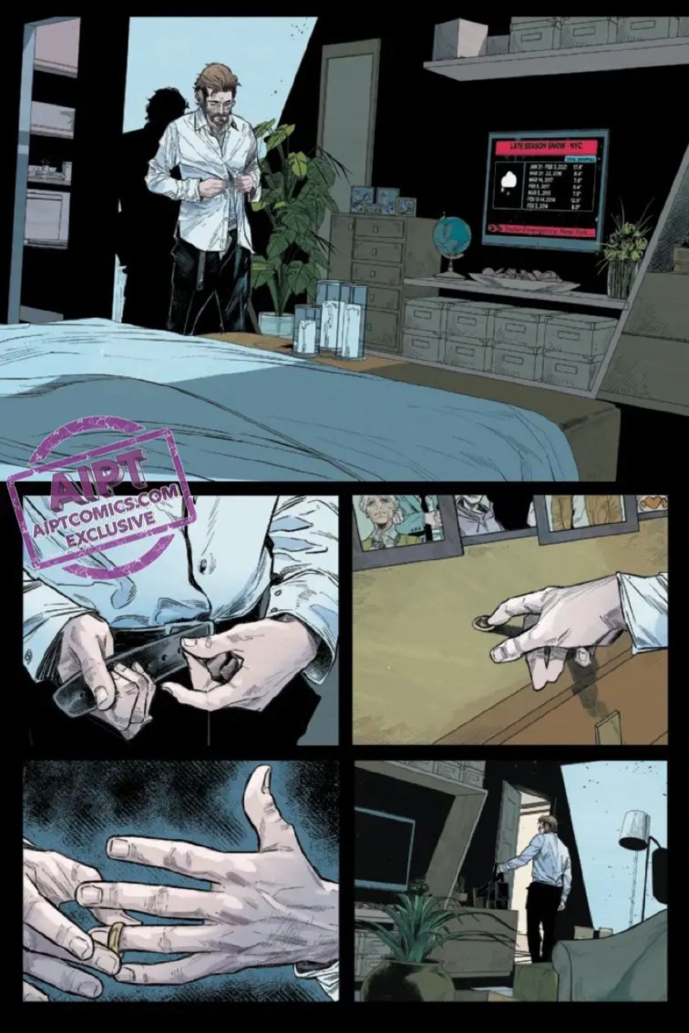 Ultimate Spider-Man #1 Preview page 4.