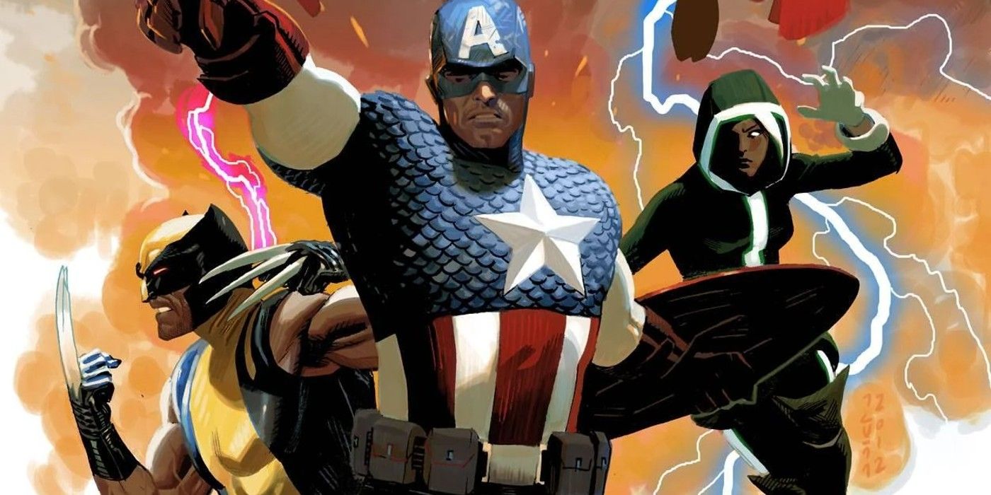 Uncanny Avengers Captain America Wolverine Rogue
