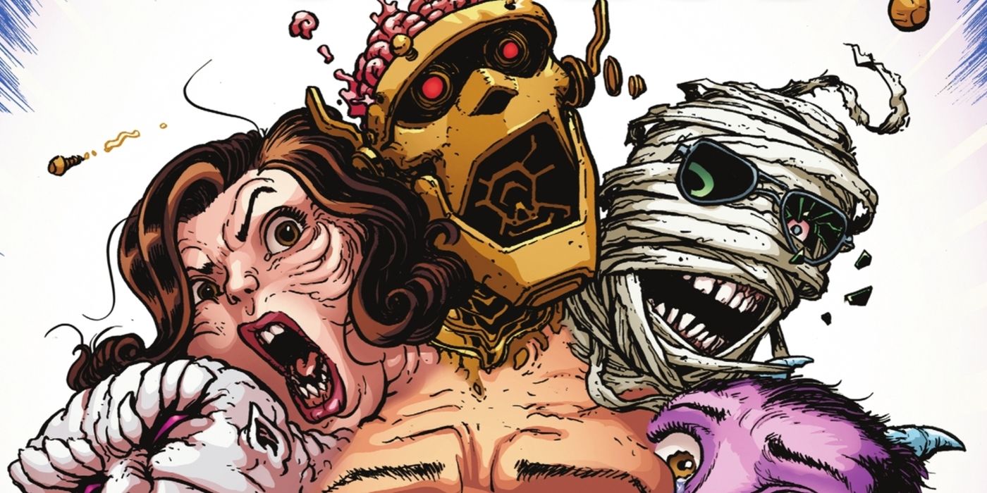 Imparável Doom Patrol 4 Cover Therapy DC