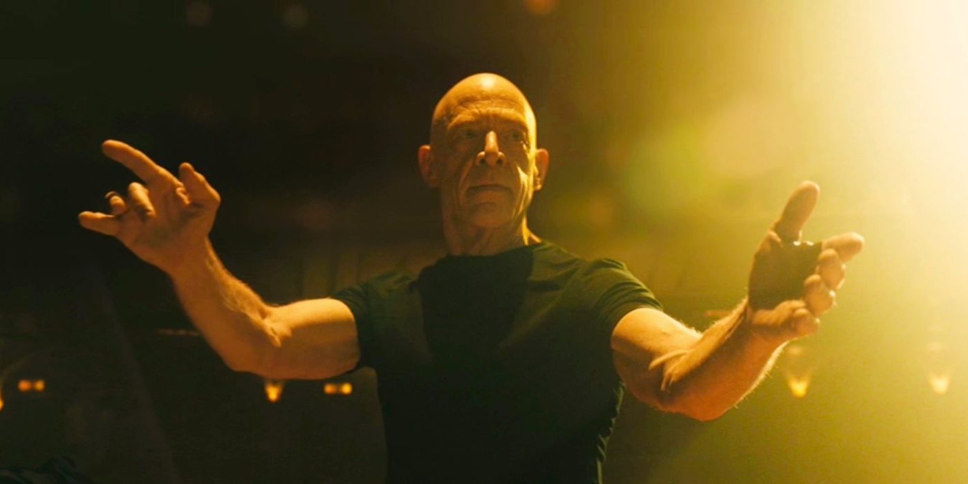 JK Simmons interpreta a Terence Fletcher en Whiplash