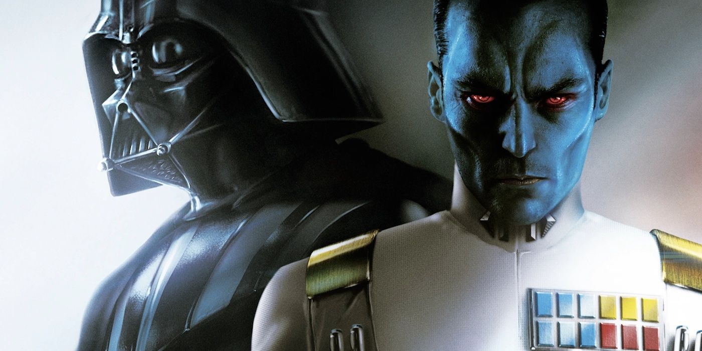 Vader and Thrawn from Thrawn Alliances
