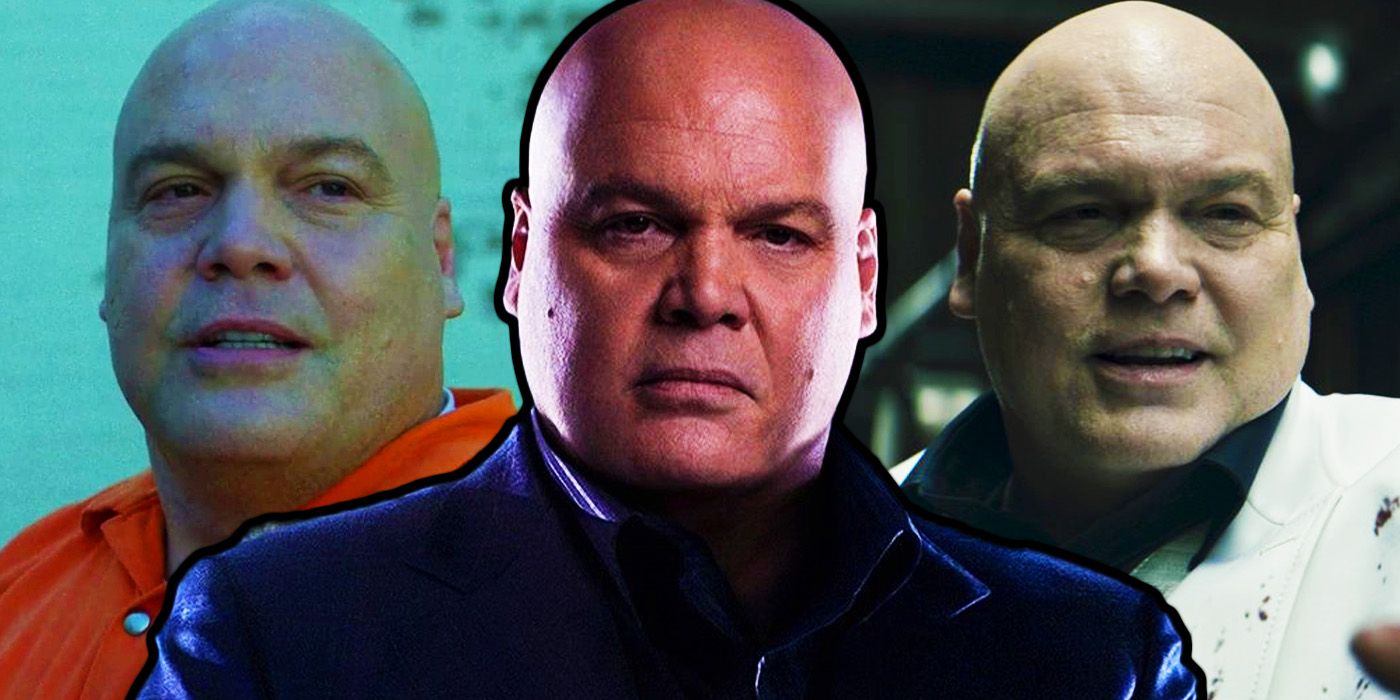 Vincent D'Onofrio as Wilson Fisk's Kingpin in Daredevil and Echo