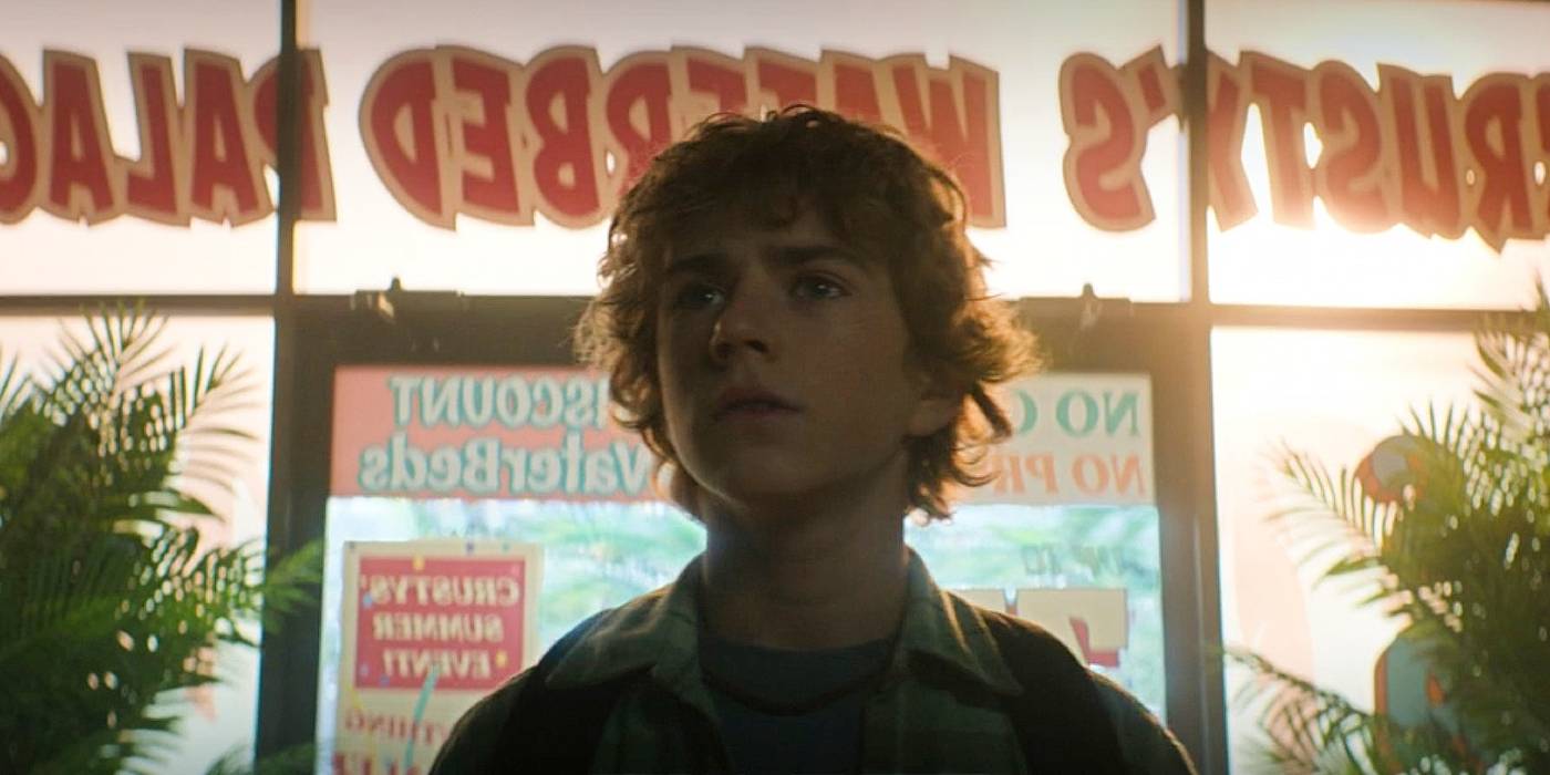 Percy Jackson e os Olimpianos: Quem é Procusto? 1 Walker Scobell em Percy Jackson e os Olimpianos (Reprodução / Disney+)