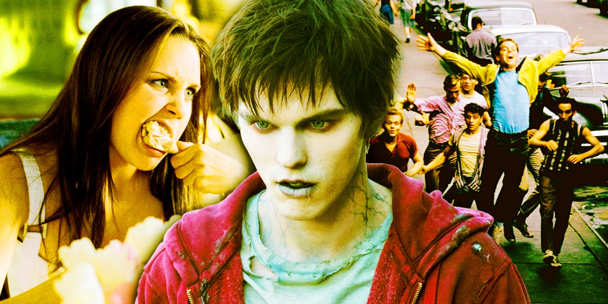 A custom image combining West Side Story, She's The Man, Warm Bodies 