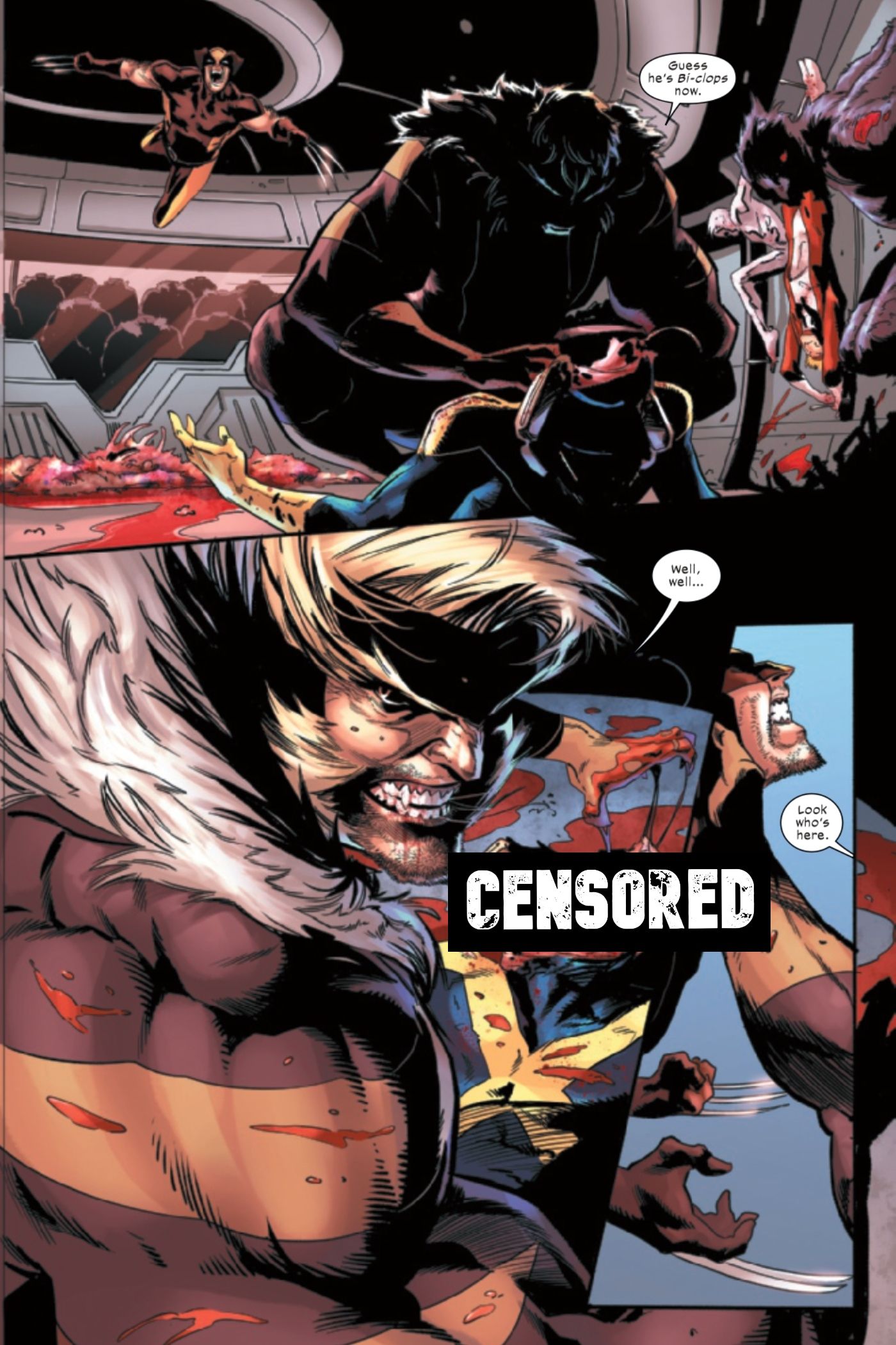 Wolverine #41 - The Sabretooth War Preview page 3.