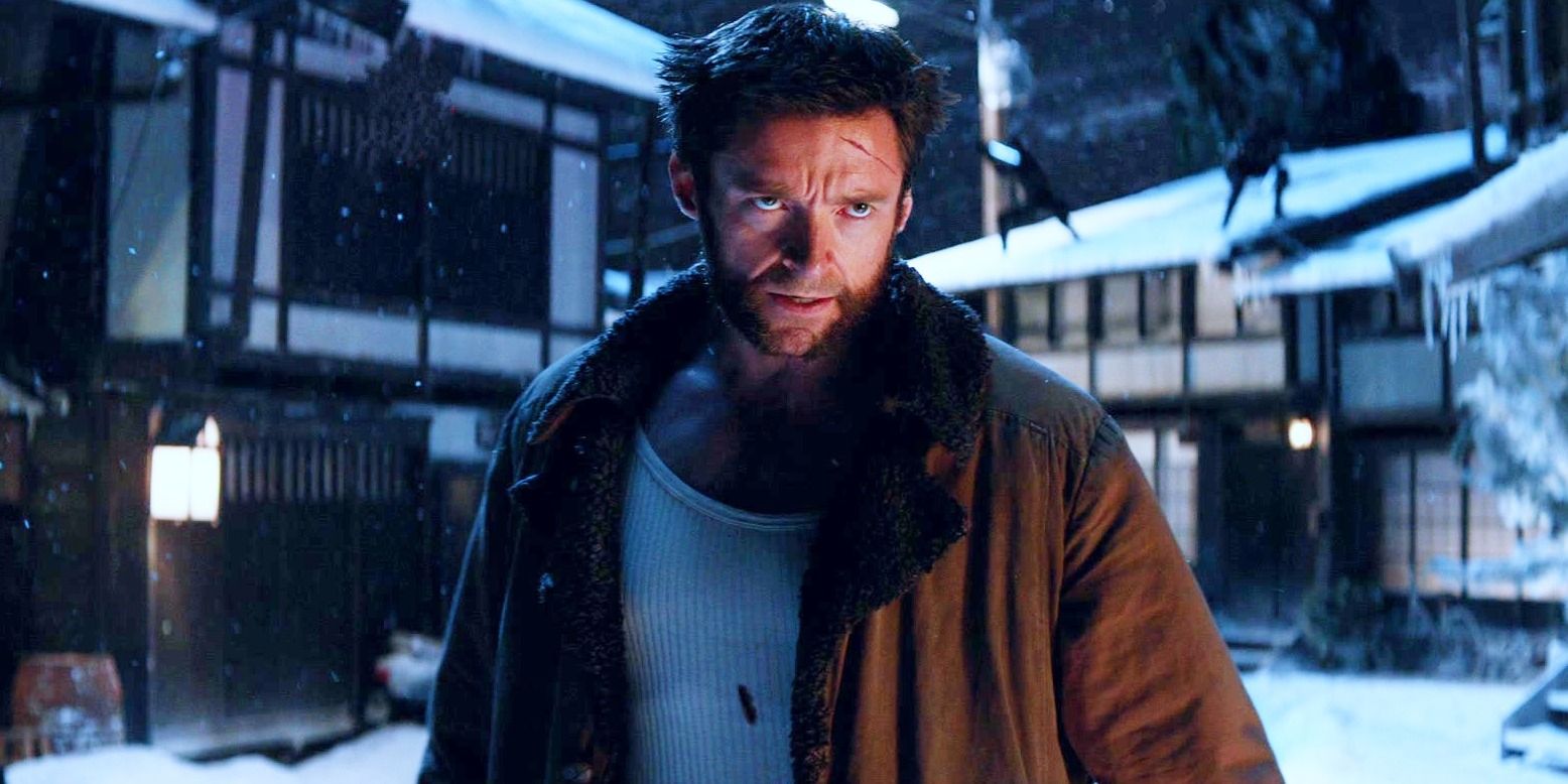 Hugh Jackman as Wolverine in The Wolverine (2013) looking angry