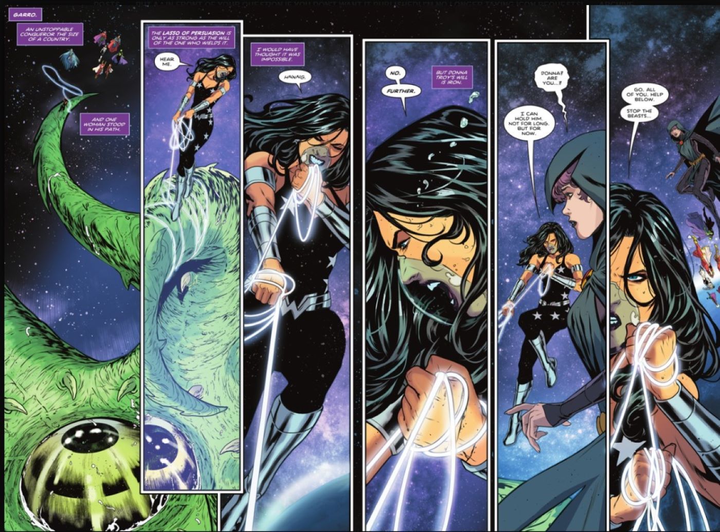 With 1 New Feat, DC Icon Donna Troy Makes Green Lantern Look Weak