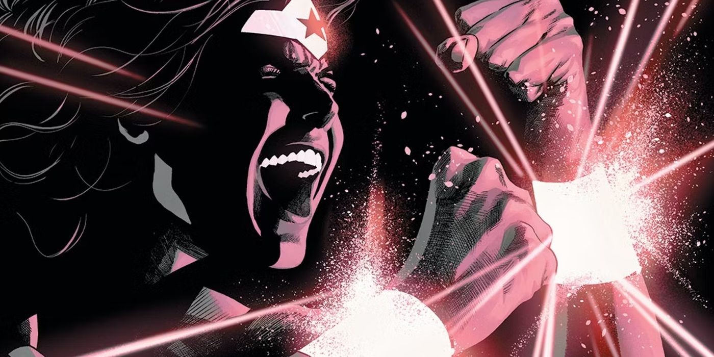 Wonder Woman Screaming DC