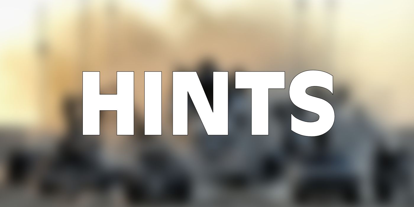 Wordle January 17: The word HINTS in big letters with a blurred background